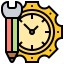 Time management icon 64x64