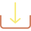 Down arrow icon 64x64