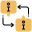 Data transfer icon 64x64