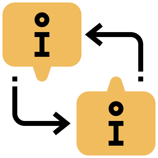 Data transfer icon