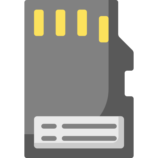 Micro sd card icon