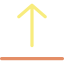 Up arrow icon 64x64