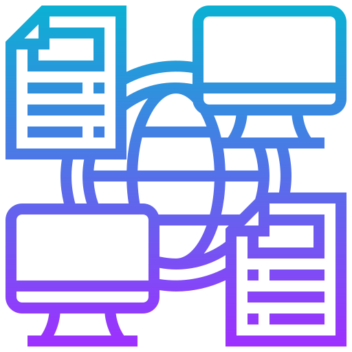 Data transfer icon