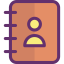 Contact book icon 64x64