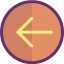 Left arrow icon 64x64