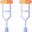Crutches icon 64x64