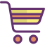 Shopping cart icon 64x64