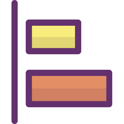 Left alignment icon