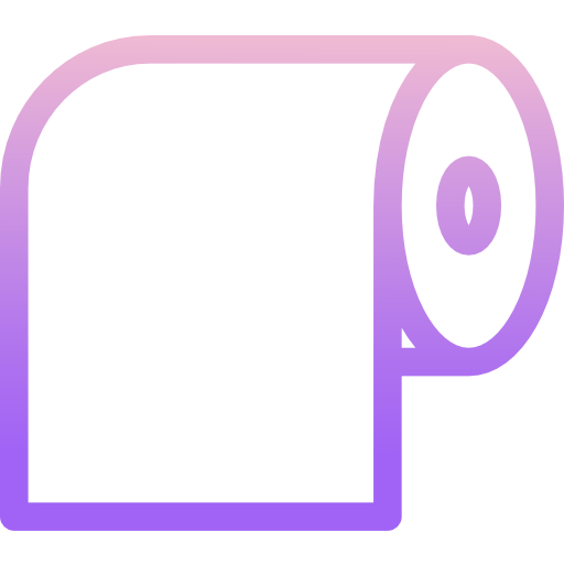 Tissue roll icon