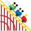 Roller coaster icon 64x64