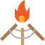 Campfire icon 64x64