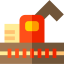Combine harvester icon 64x64