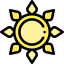 Sun icon 64x64