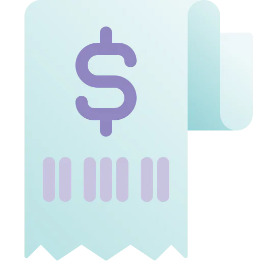 Receipt icon