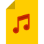 Music file icon 64x64