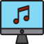 Music notes icon 64x64