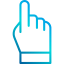 Hand cursor Symbol 64x64