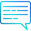 Chat bubble icon 64x64