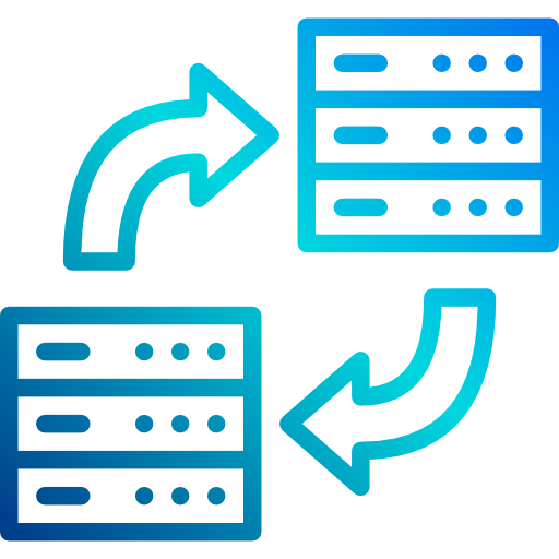 Data transfer icon