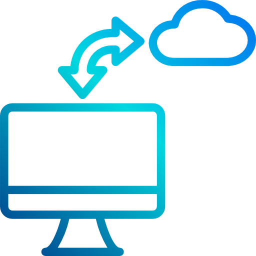 Data transfer icon