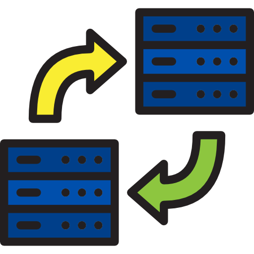 Data transfer icon
