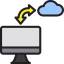Data transfer icon 64x64