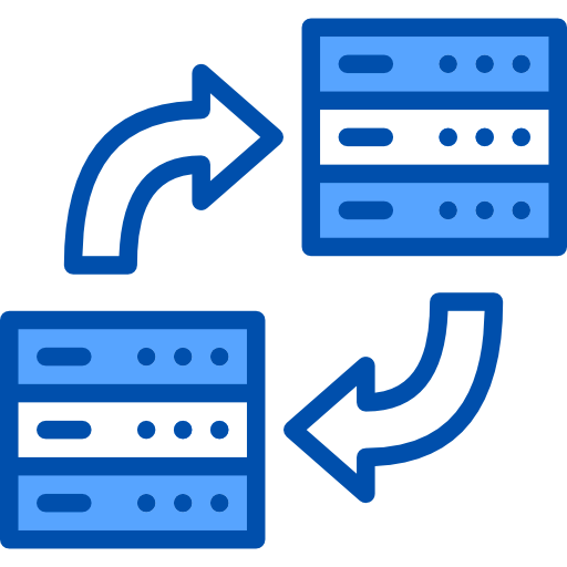 Data transfer icon