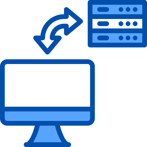 Data transfer icon