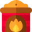 Fireplace icon 64x64