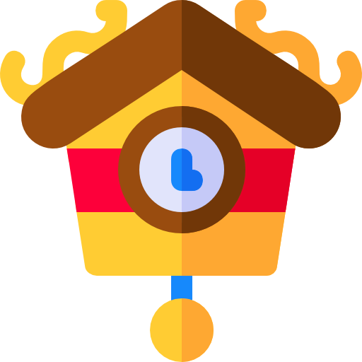 Cuckoo clock icon