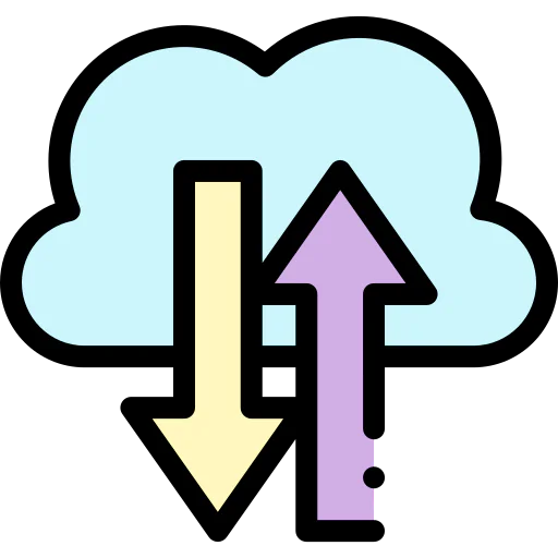 Cloud computing icon