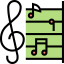 Music notes icon 64x64