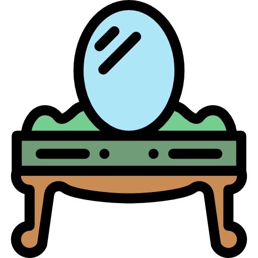 Dressing table icon