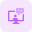 Speech bubble icon 64x64