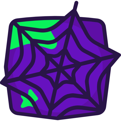 Spider web icon