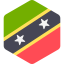 Saint kitts and nevis icon 64x64