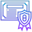 Certificate icon 64x64