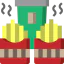French fries icon 64x64