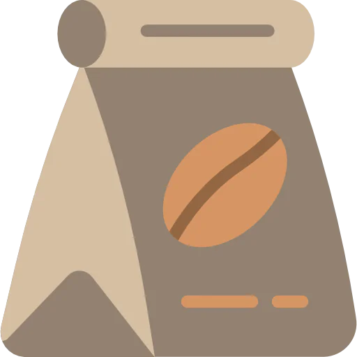 Coffee beans icon