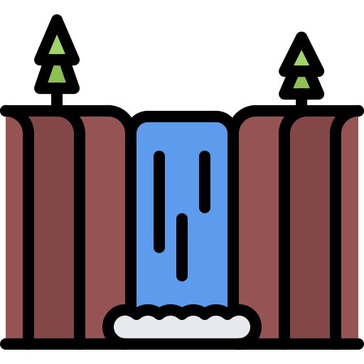Waterfall icon