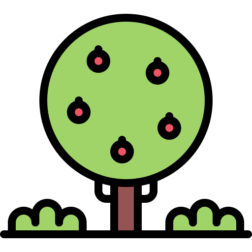 Apple tree icon