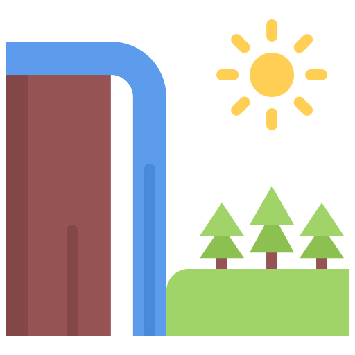 Waterfall icon