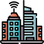Smart city Ikona 64x64