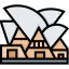 Sydney opera house icon 64x64