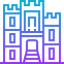 Old cathedral of coimbra icon 64x64