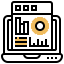 Web analytics icon 64x64