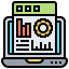 Web analytics icon 64x64