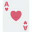 Ace of hearts icon 64x64