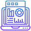 Web analytics icon 64x64