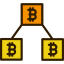 Bitcoin ícono 64x64